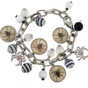 Women’s Bethany Lowe Halloween 🕷️vintage charm bracelet. NWT